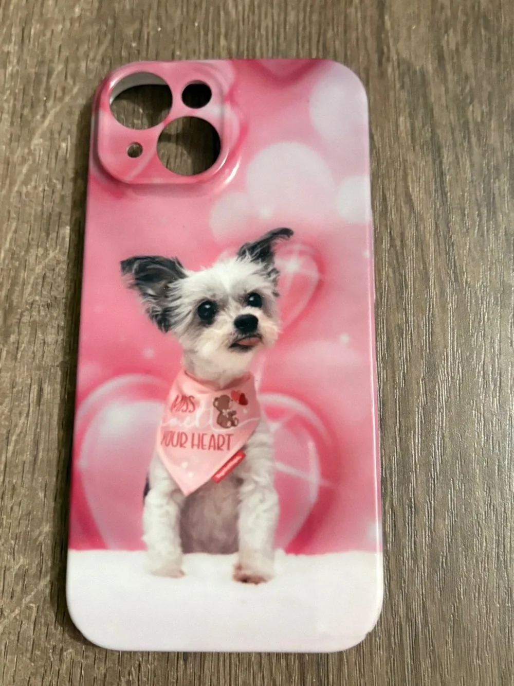 cute dog iphone 15 regular case